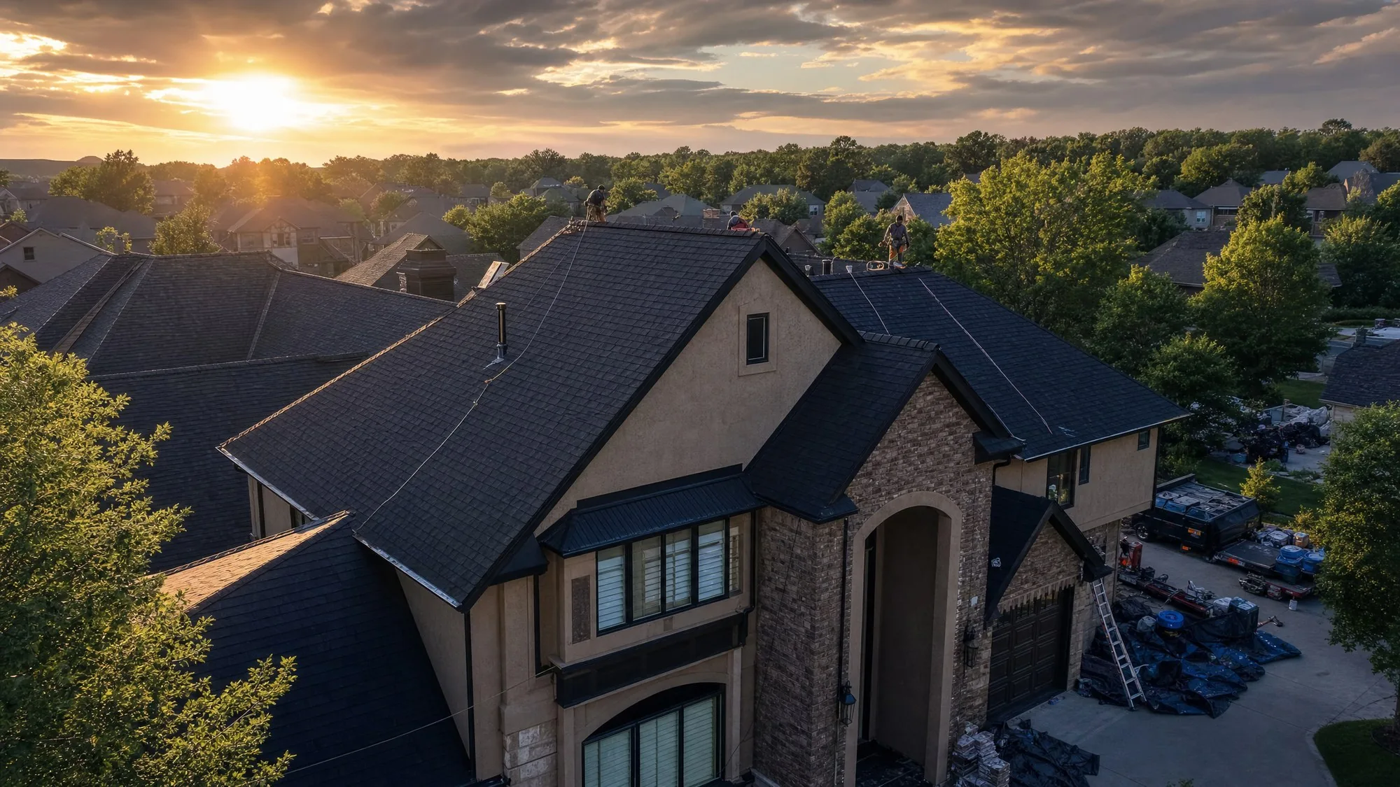 Gutter Installation & Repair — recent TSC Roofing Solutions project